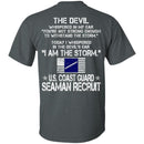 I Am The Storm - US Coast Guard Seaman Recruit CustomCat