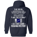 I Am The Storm - US Coast Guard Seaman Recruit CustomCat