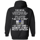 I Am The Storm - US Coast Guard Senior Chief Petty Officer CustomCat