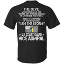 I Am The Storm - US Coast Guard Vice Admiral CustomCat
