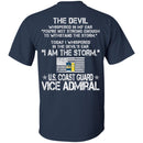 I Am The Storm - US Coast Guard Vice Admiral CustomCat