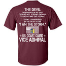 I Am The Storm - US Coast Guard Vice Admiral CustomCat