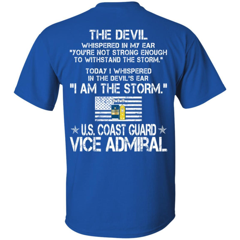 I Am The Storm - US Coast Guard Vice Admiral CustomCat