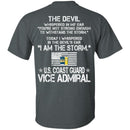 I Am The Storm - US Coast Guard Vice Admiral CustomCat