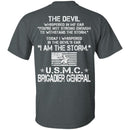 I Am The Storm - USMC Brigadier General CustomCat