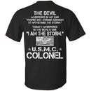 I Am The Storm - USMC Colonel CustomCat