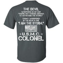 I Am The Storm - USMC Colonel CustomCat