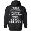 I Am The Storm - USMC Colonel CustomCat