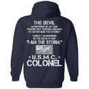 I Am The Storm - USMC Colonel CustomCat