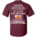 I Am The Storm - USMC Corporal CustomCat
