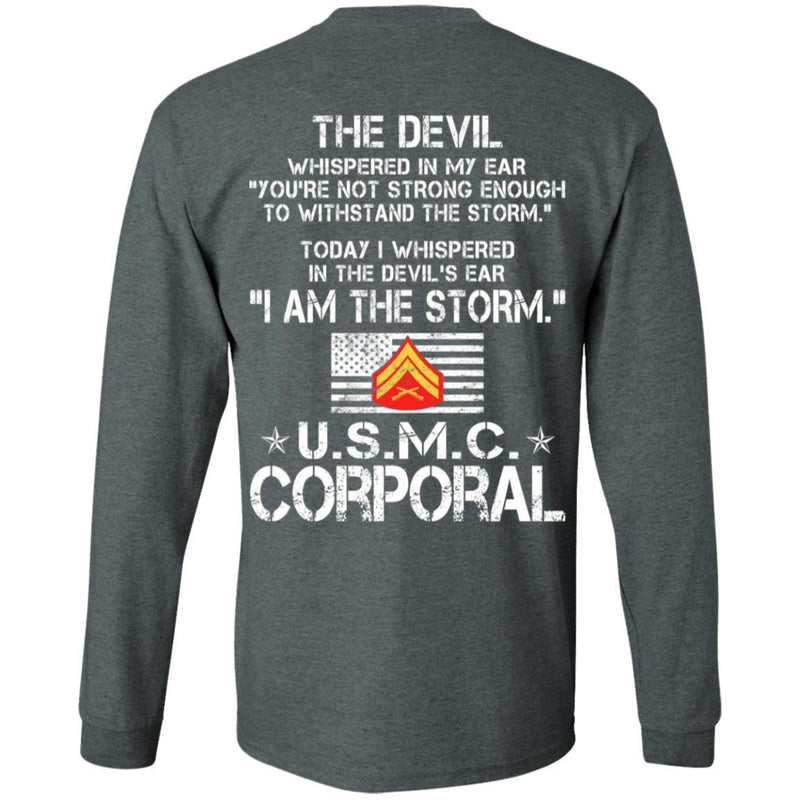 I Am The Storm - USMC Corporal CustomCat