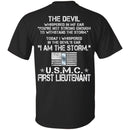 I Am The Storm - USMC First Lieutenant CustomCat