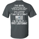 I Am The Storm - USMC First Lieutenant CustomCat