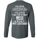 I Am The Storm - USMC First Lieutenant CustomCat