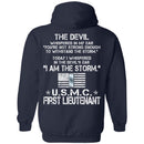 I Am The Storm - USMC First Lieutenant CustomCat