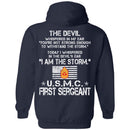 I Am The Storm - USMC First Sergeant CustomCat