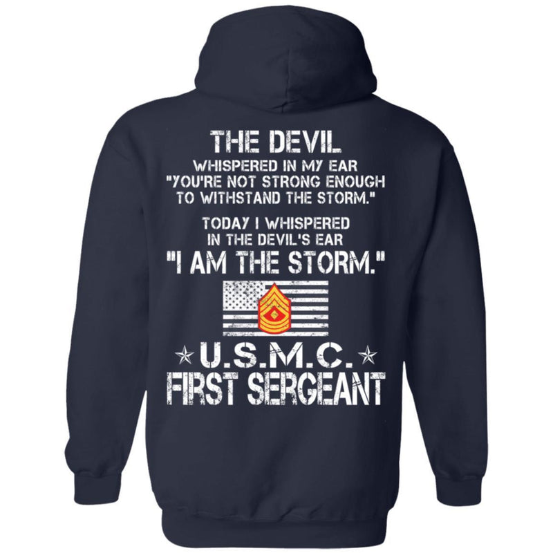 I Am The Storm - USMC First Sergeant CustomCat