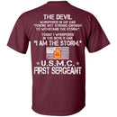 I Am The Storm - USMC First Sergeant CustomCat