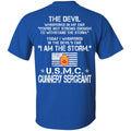 I Am The Storm - USMC Gunnery Sergeant CustomCat