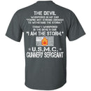 I Am The Storm - USMC Gunnery Sergeant CustomCat