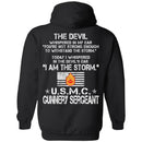I Am The Storm - USMC Gunnery Sergeant CustomCat