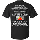 I Am The Storm - USMC Lance Corporal CustomCat