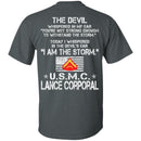 I Am The Storm - USMC Lance Corporal CustomCat