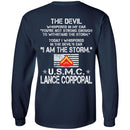 I Am The Storm - USMC Lance Corporal CustomCat