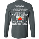 I Am The Storm - USMC Lance Corporal CustomCat