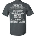 I Am The Storm - USMC Lieutenant Colonel CustomCat