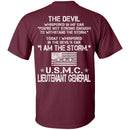 I Am The Storm - USMC Lieutenant General CustomCat