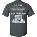 I Am The Storm - USMC Lieutenant General CustomCat