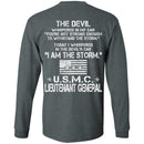 I Am The Storm - USMC Lieutenant General CustomCat