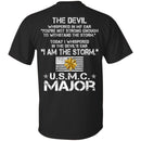 I Am The Storm - USMC Major CustomCat