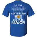 I Am The Storm - USMC Major CustomCat