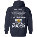 I Am The Storm - USMC Major CustomCat