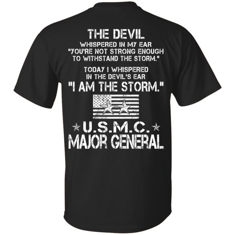 I Am The Storm - USMC Major General CustomCat