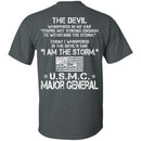 I Am The Storm - USMC Major General CustomCat