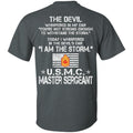 I Am The Storm - USMC Master Sergeant CustomCat