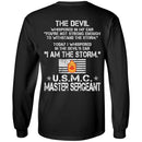 I Am The Storm - USMC Master Sergeant CustomCat