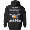 I Am The Storm - USMC Master Sergeant CustomCat