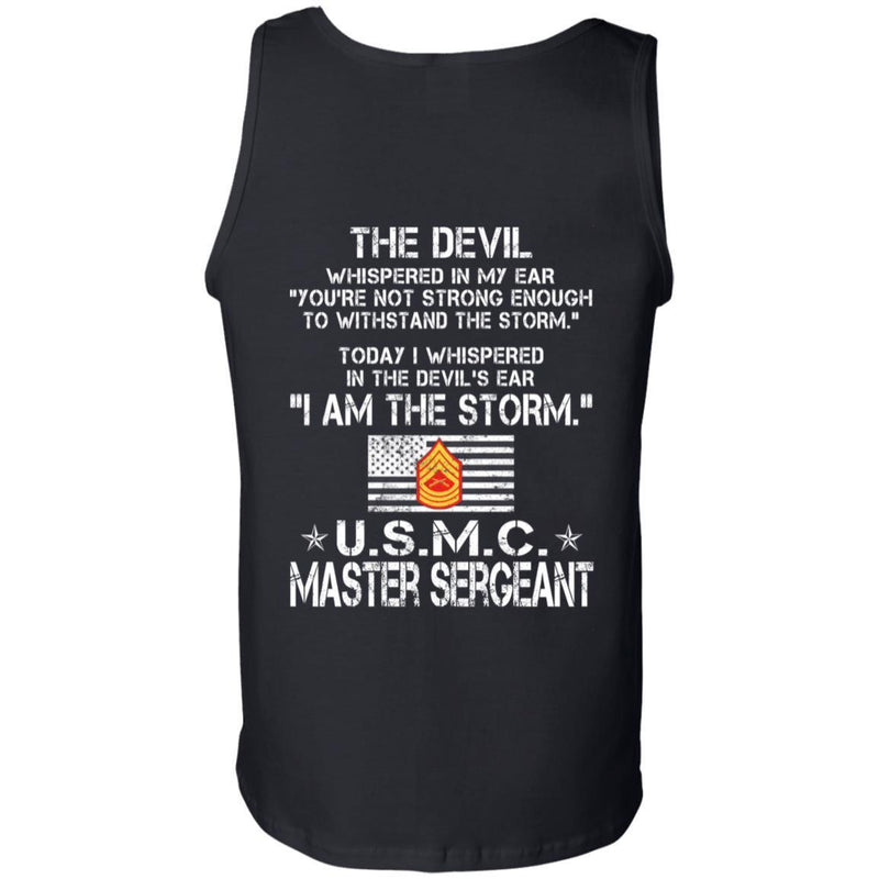 I Am The Storm - USMC Master Sergeant CustomCat