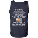 I Am The Storm - USMC Master Sergeant CustomCat