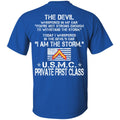 I Am The Storm - USMC Private First Class CustomCat