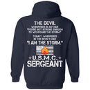 I Am The Storm - USMC Sergeant CustomCat