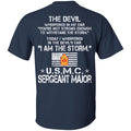 I Am The Storm - USMC Sergeant Major CustomCat