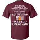 I Am The Storm - USMC Sergeant Major CustomCat