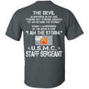I Am The Storm - USMC Staff Sergeant CustomCat
