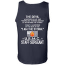 I Am The Storm - USMC Staff Sergeant CustomCat