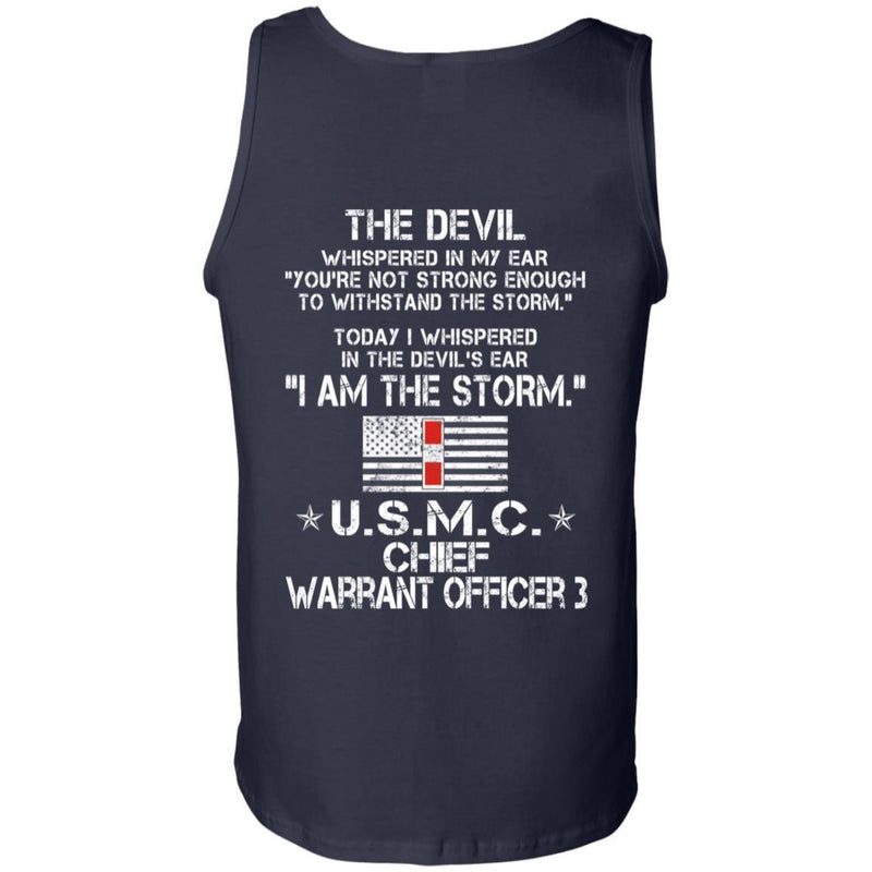 I Am The Storm - USMC Warrant Officer CustomCat